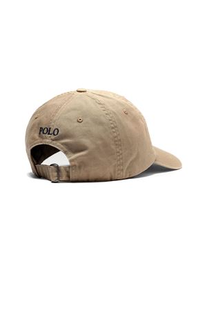 Cappello in twill di cotone beige RALPH LAUREN | 710548524013TAN